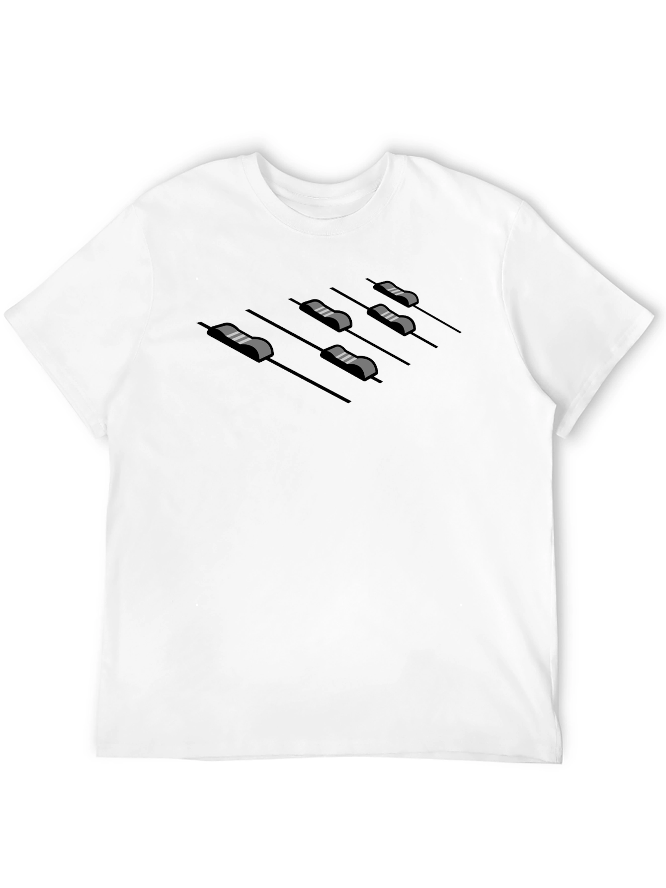 Music Mixer Graphic Tee - Black