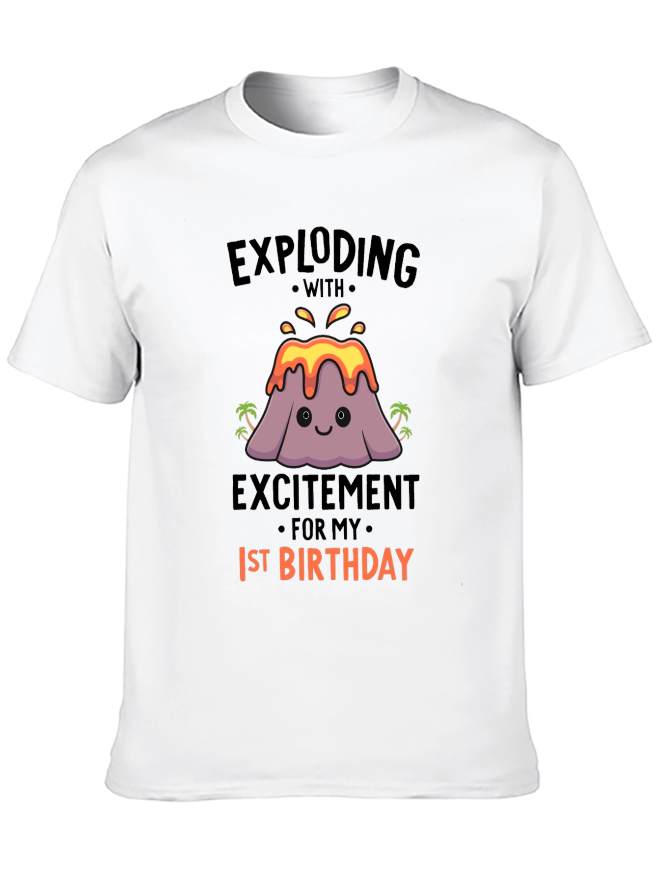 Exploding with Excitement 1st Birthday Tee