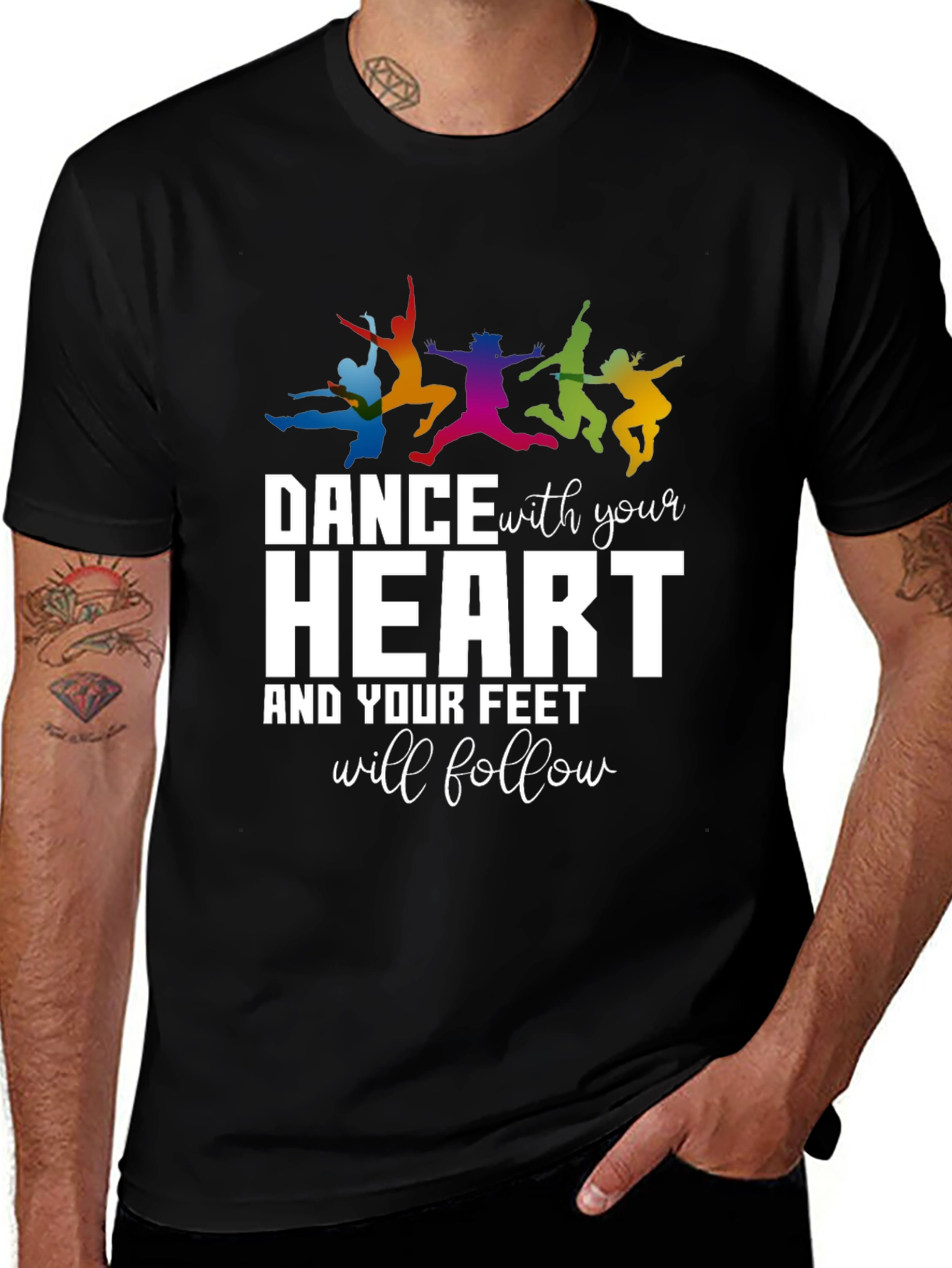 Dance With Your Heart Graphic T-Shirt