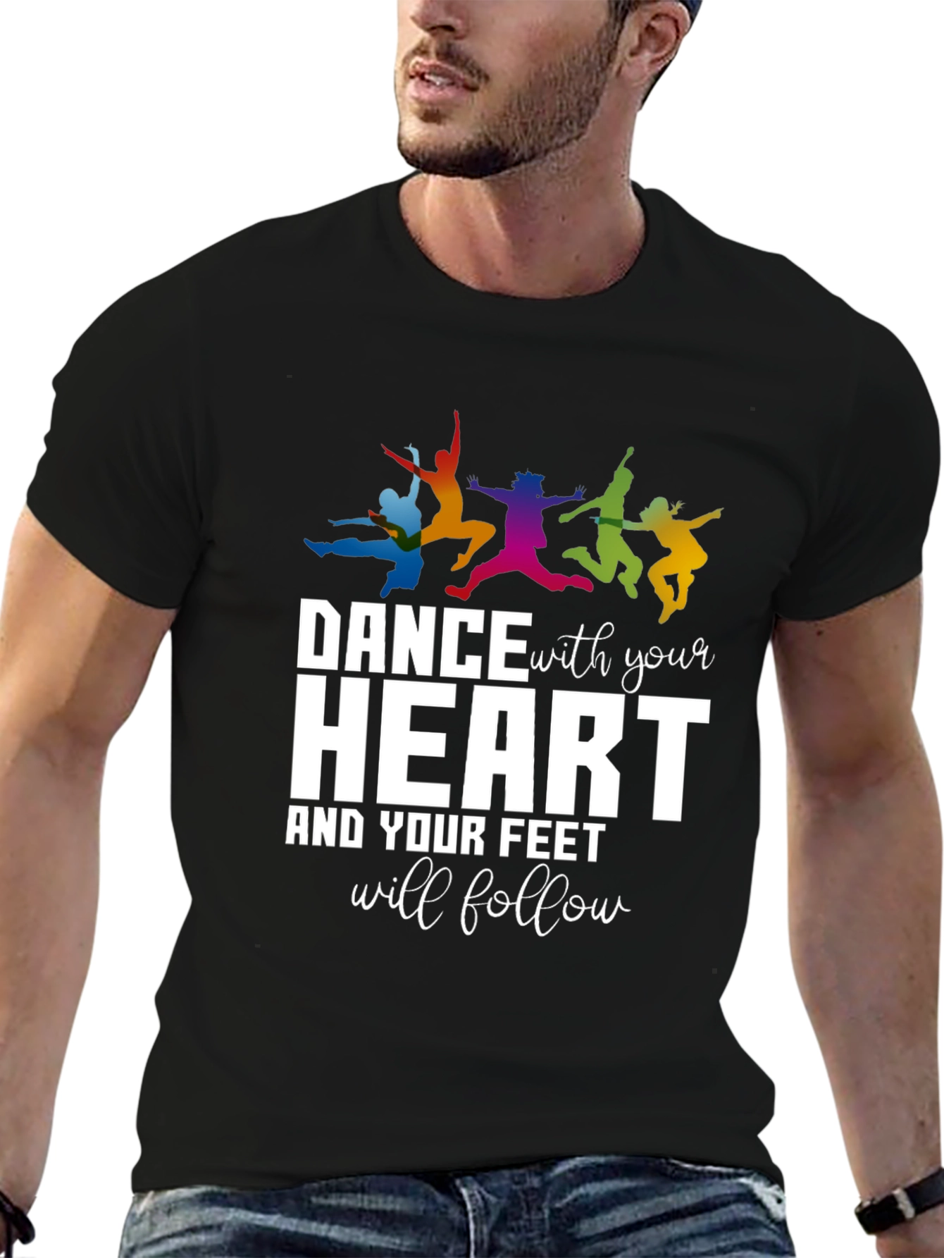Dance With Your Heart Graphic T-Shirt