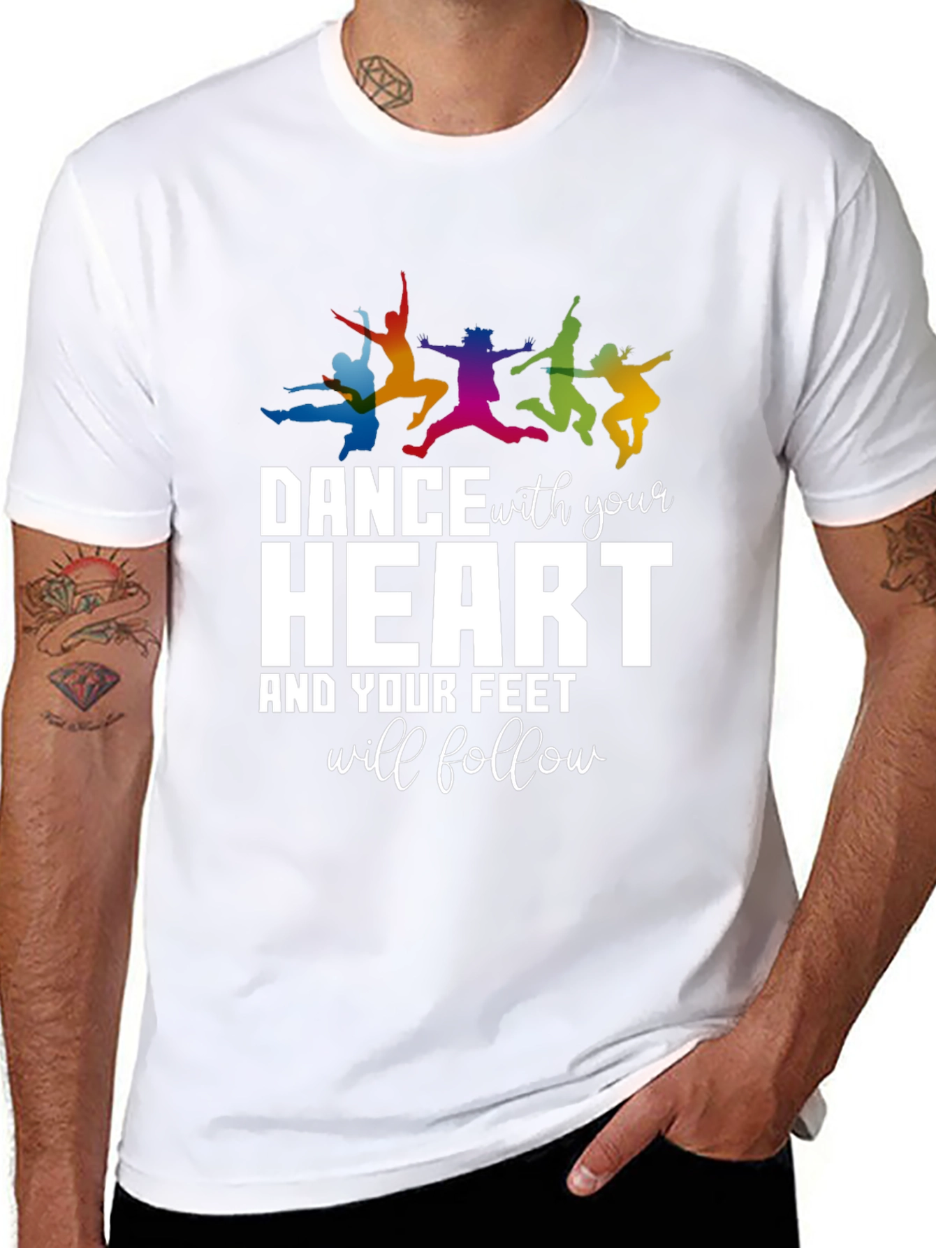 Dance With Your Heart Graphic T-Shirt