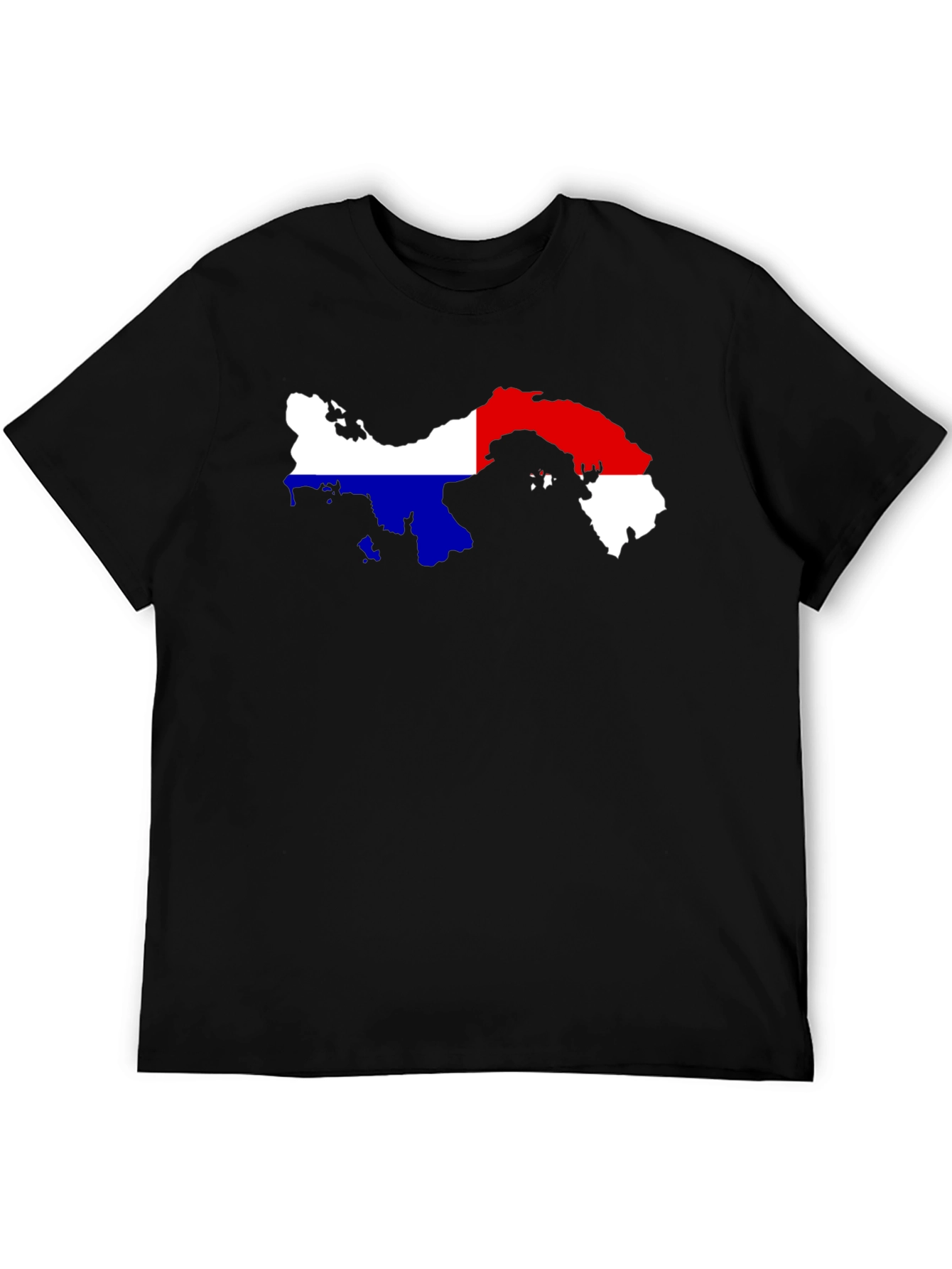Panama Flag Map T-Shirt