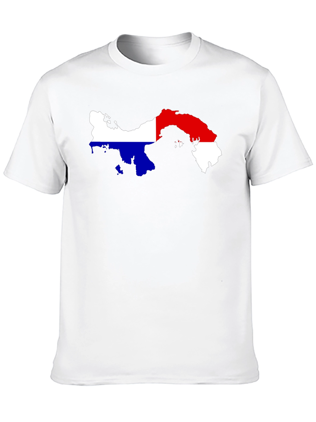 Panama Flag Map T-Shirt