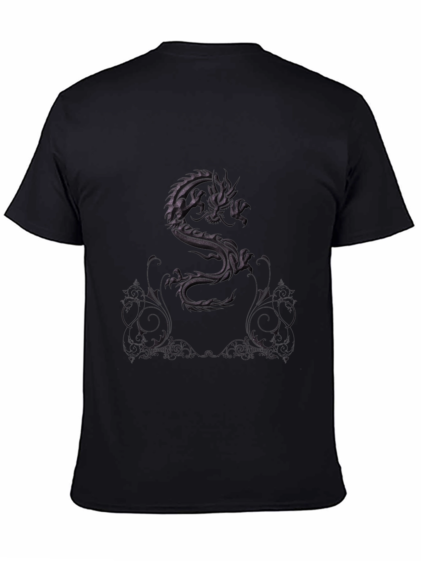 Dragon Graphic T-Shirt - Black