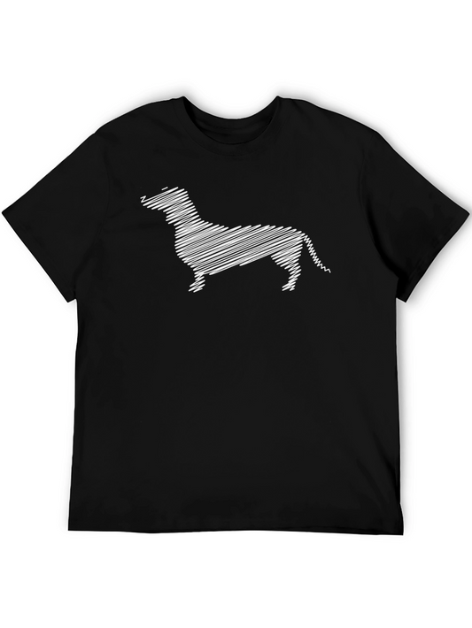 Dachshund Sketch Graphic Tee