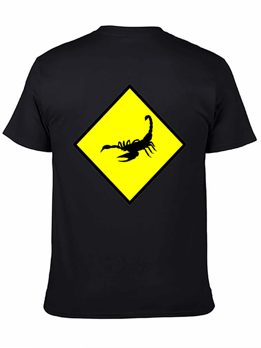 Scorpion Graphic Tee - Black Diamond Warning Sign