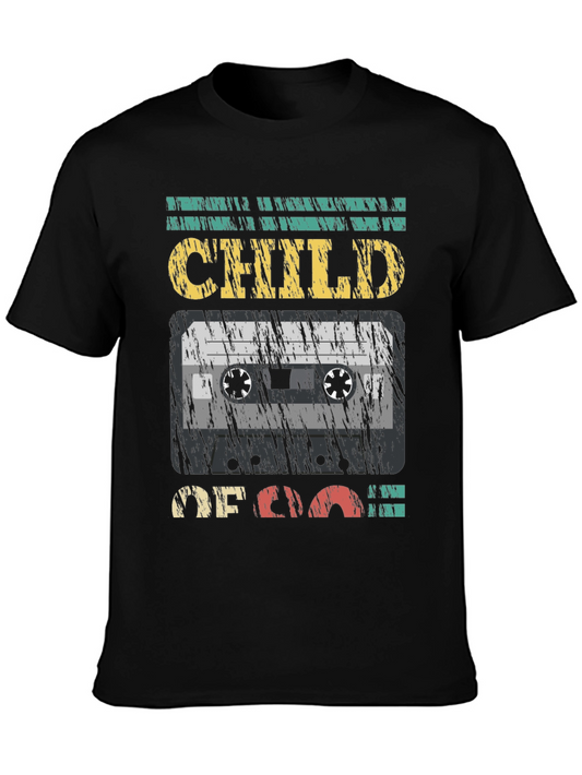 Child of 90s Cassette Tape Graphic T-Shirt