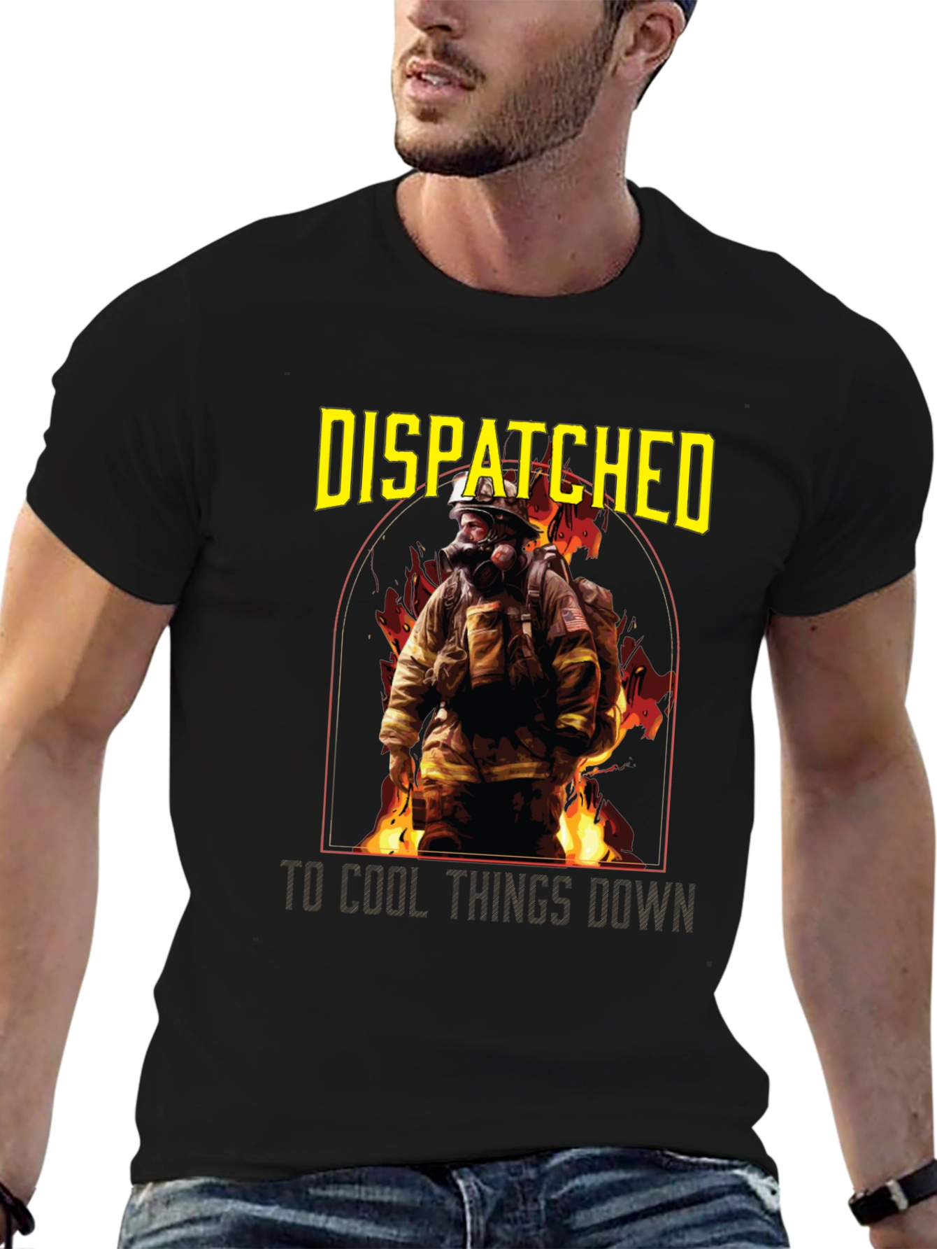Firefighter Dispatcher T-Shirt - Cool Things Down