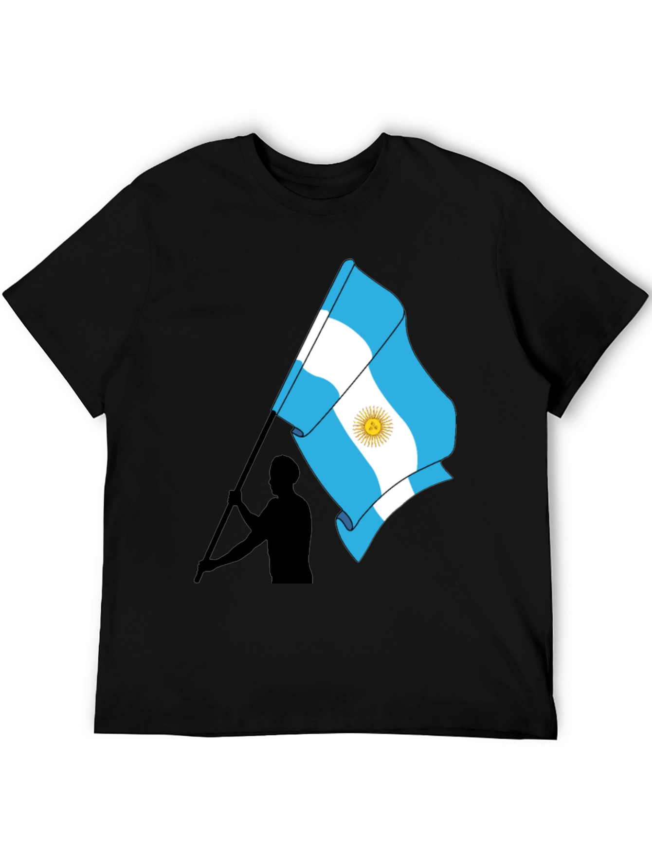 Argentina Flag Graphic Tee