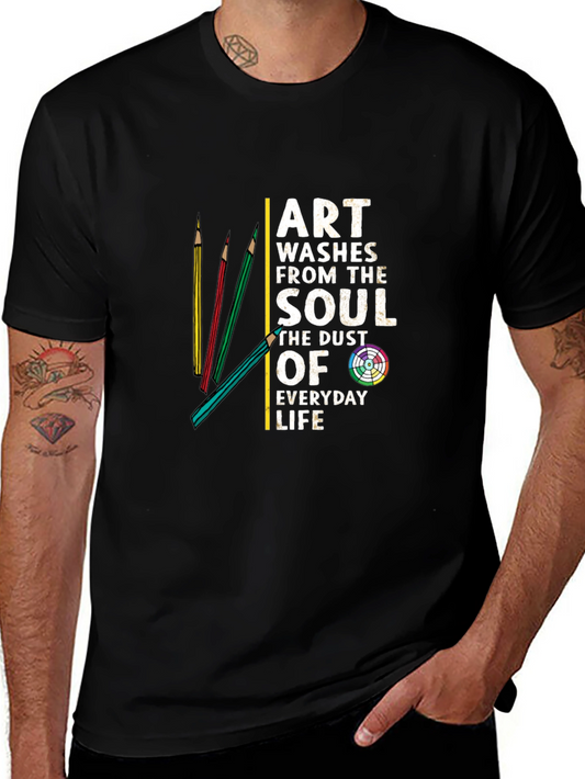 Art Washes The Soul Graphic T-Shirt