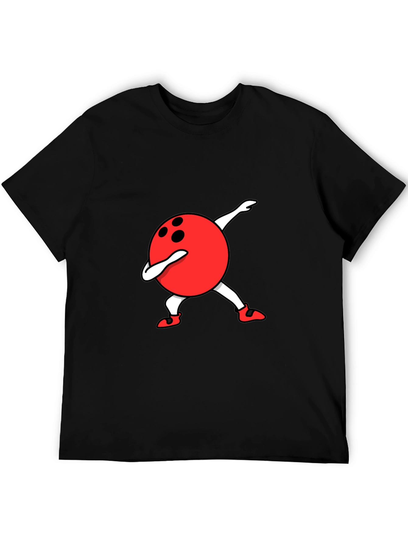 Dabbing Bowling Ball Graphic Tee