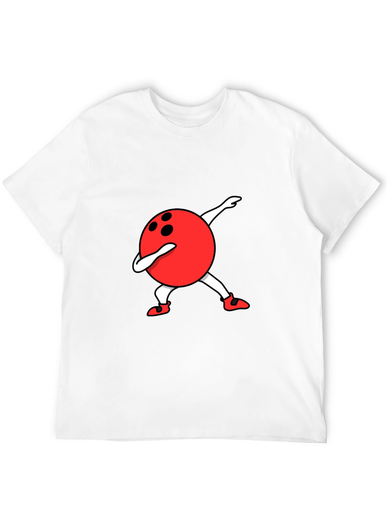 Dabbing Bowling Ball Graphic Tee