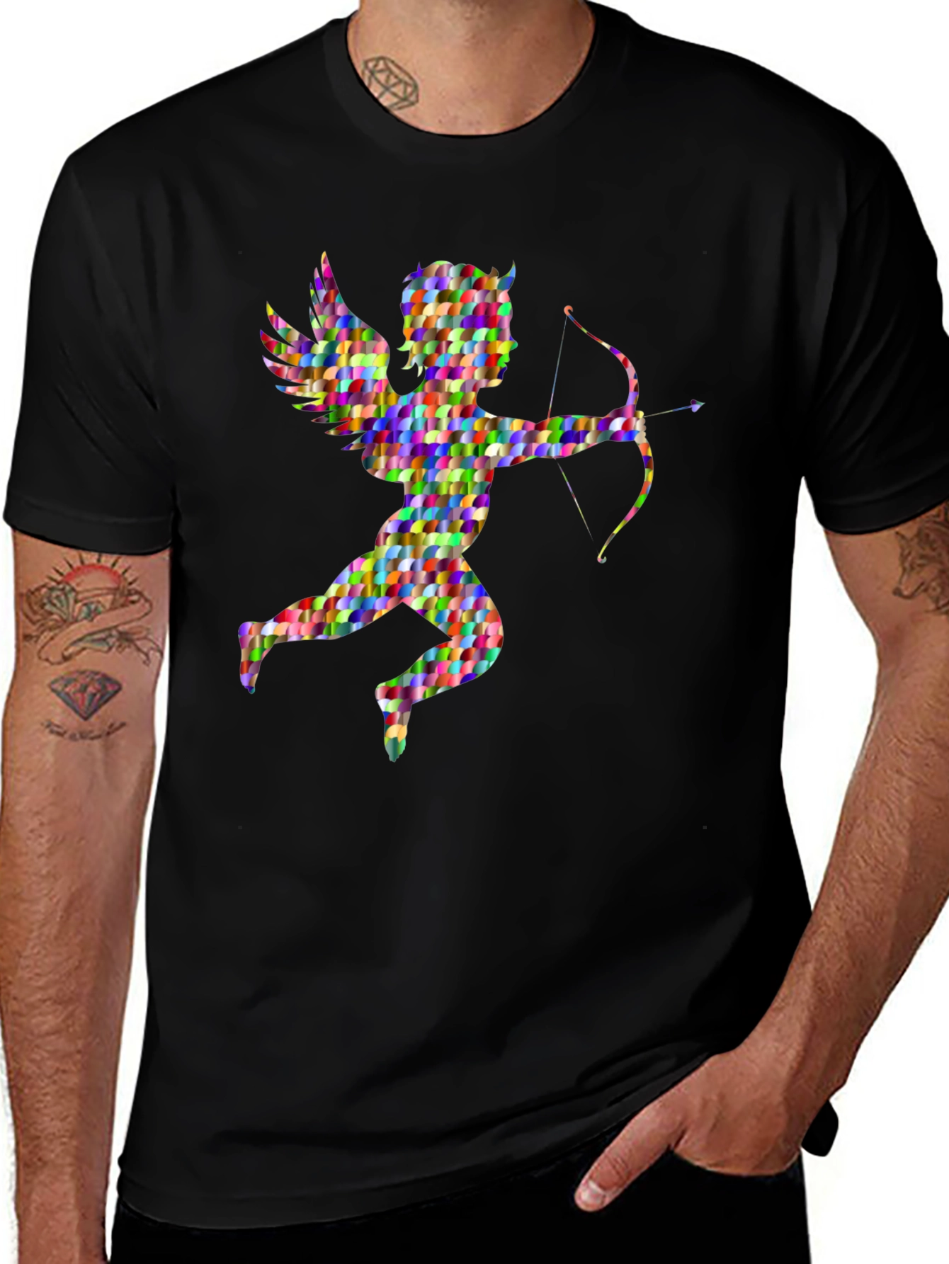 Cupid Graphic T-Shirt - Fun Valentines Day Apparel