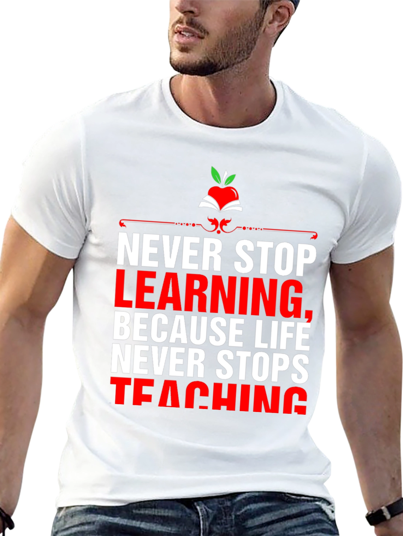 Never Stop Learning T-Shirt