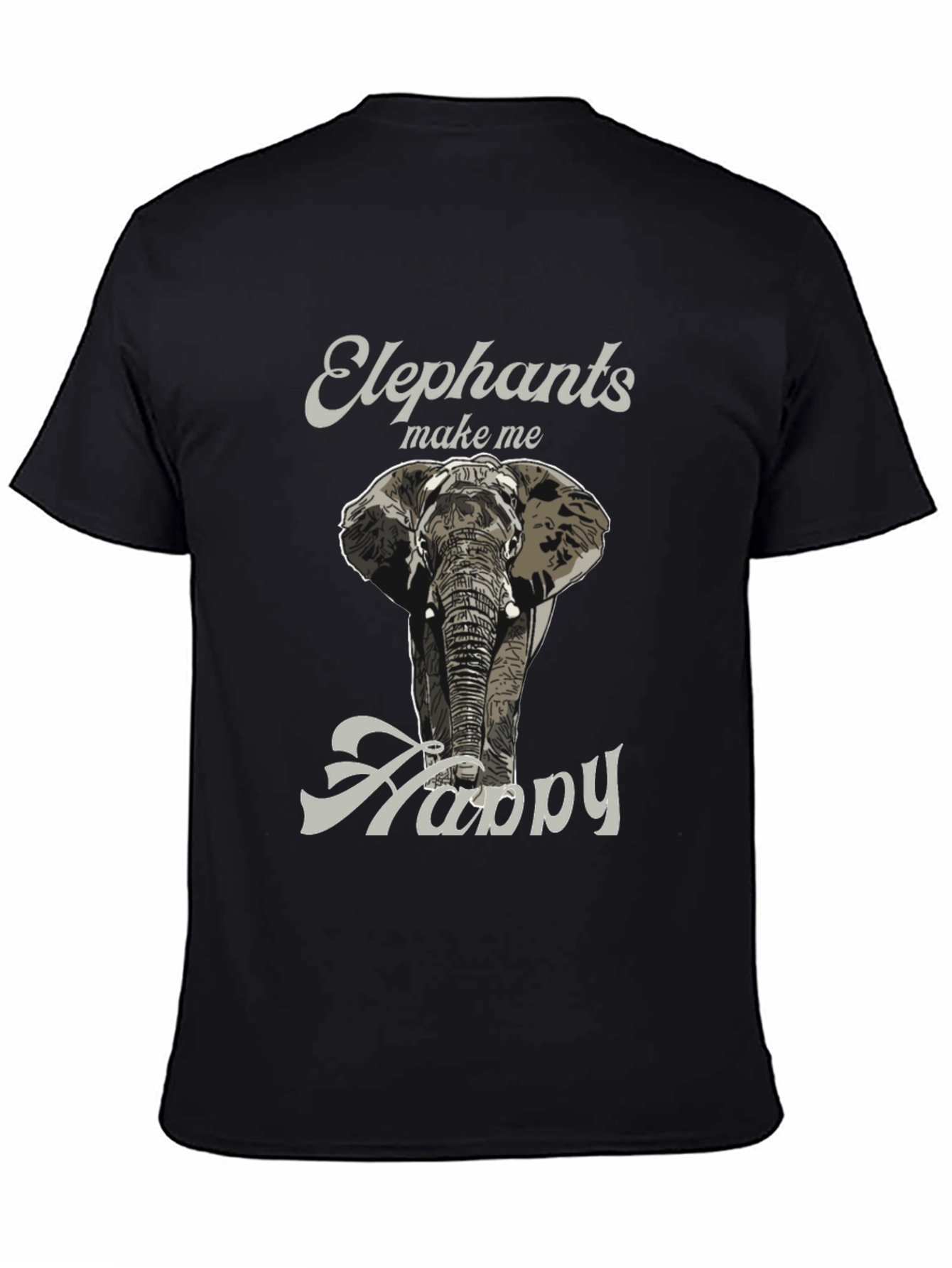 Elephant T-Shirt - Make Me Happy Tee