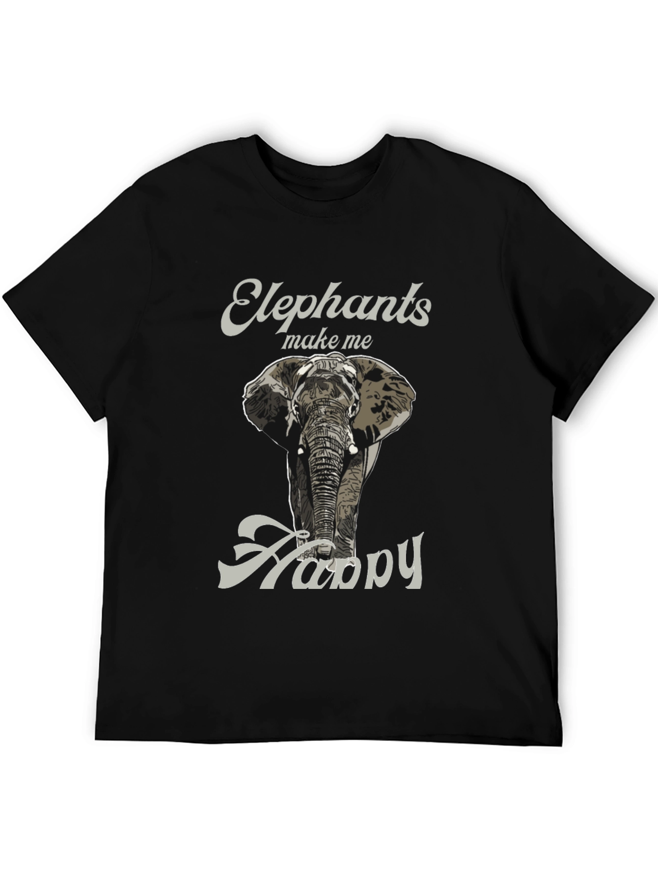 Elephant T-Shirt - Make Me Happy Tee