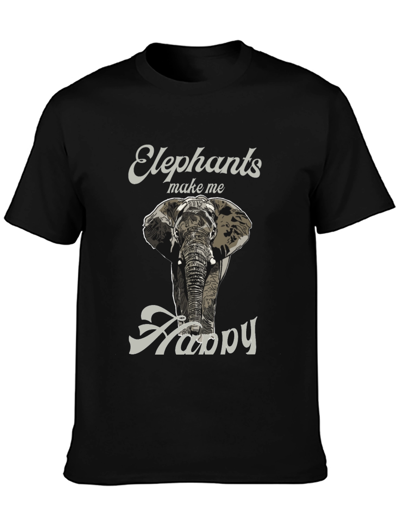 Elephant T-Shirt - Make Me Happy Tee