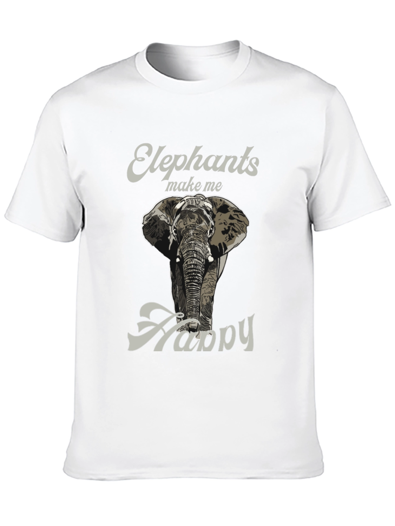 Elephant T-Shirt - Make Me Happy Tee