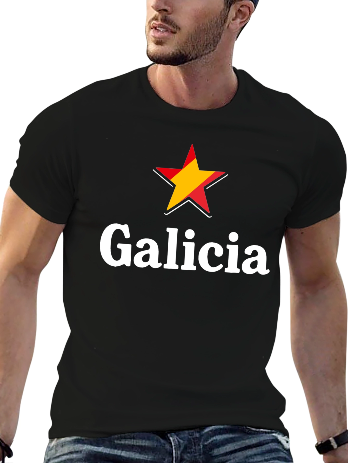 Galicia Star T-Shirt - Stylish Graphic Tee