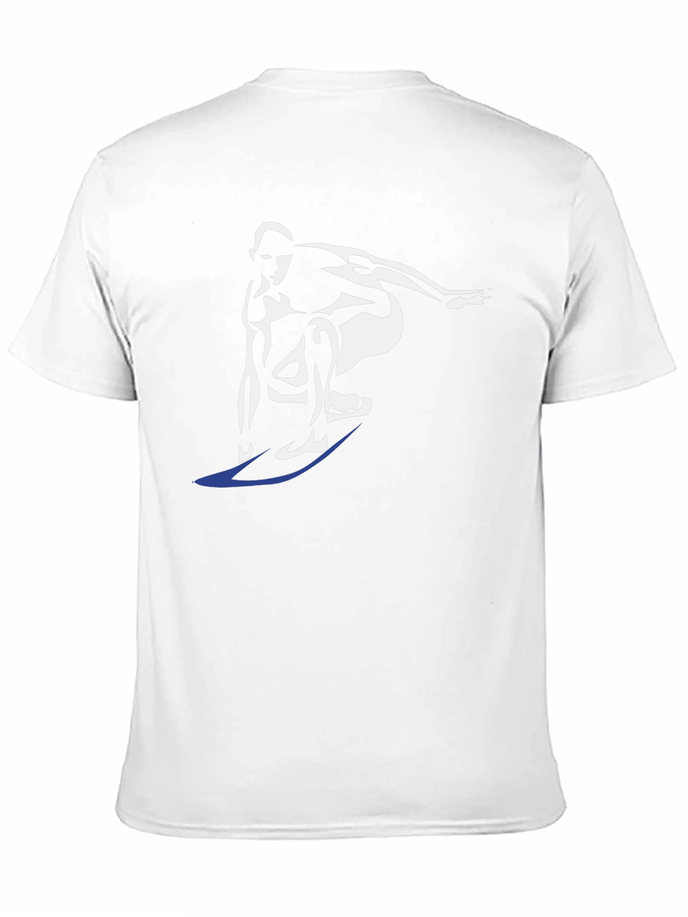 Surfer Graphic T-Shirt - Black Cotton Tee