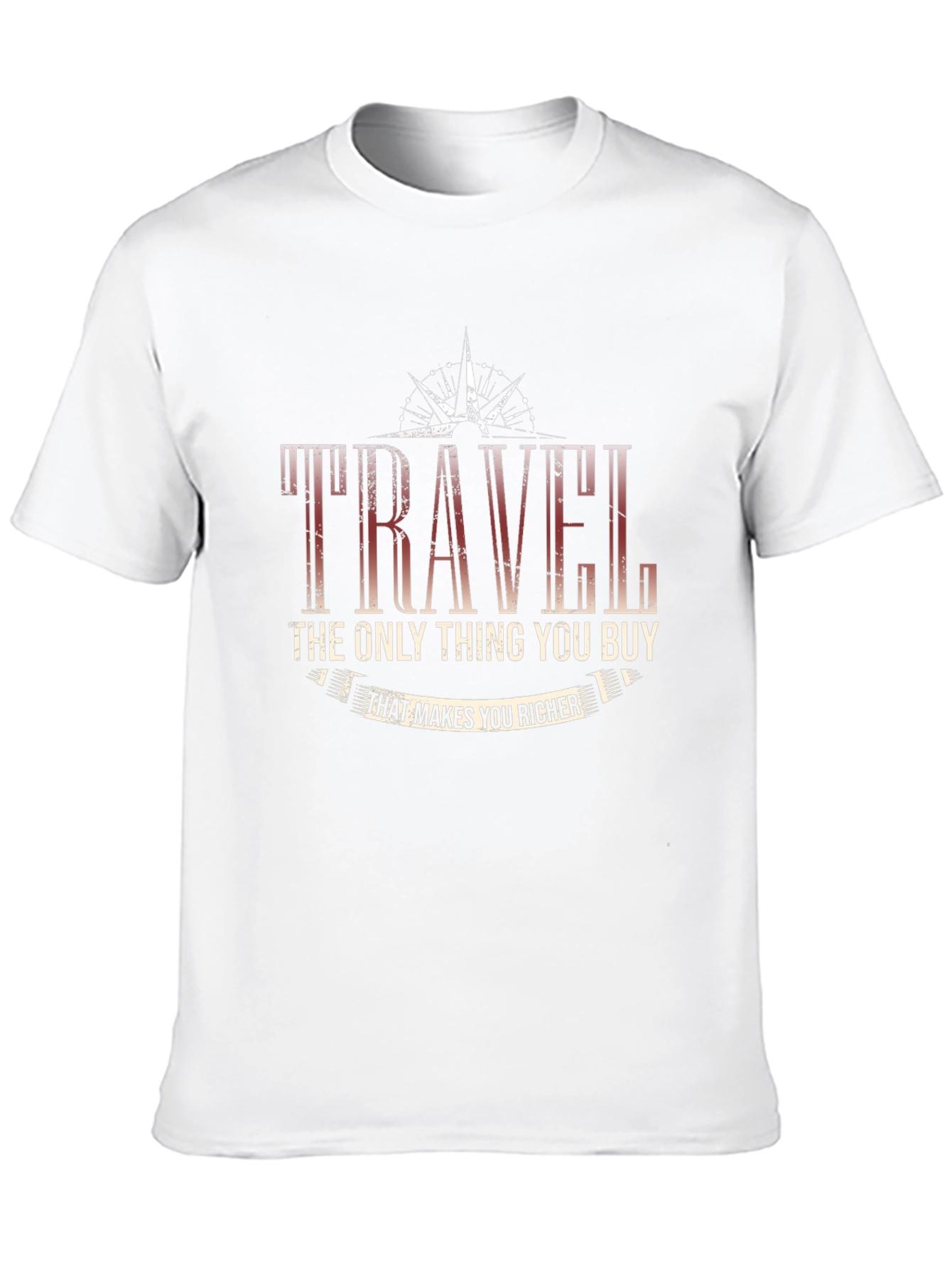 Travel Makes You Richer Graphic Tee