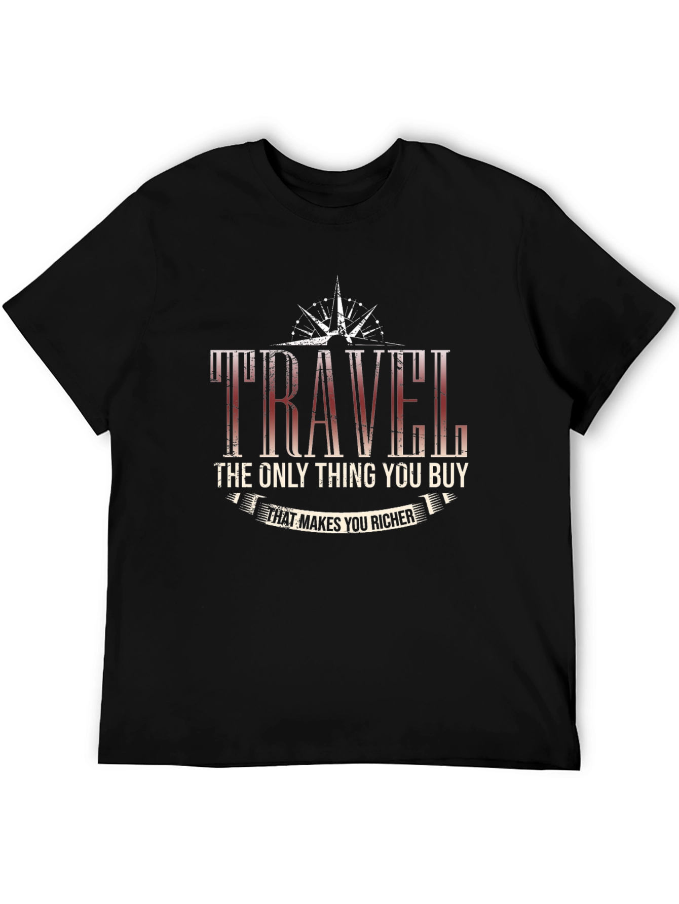 Travel Makes You Richer Graphic Tee