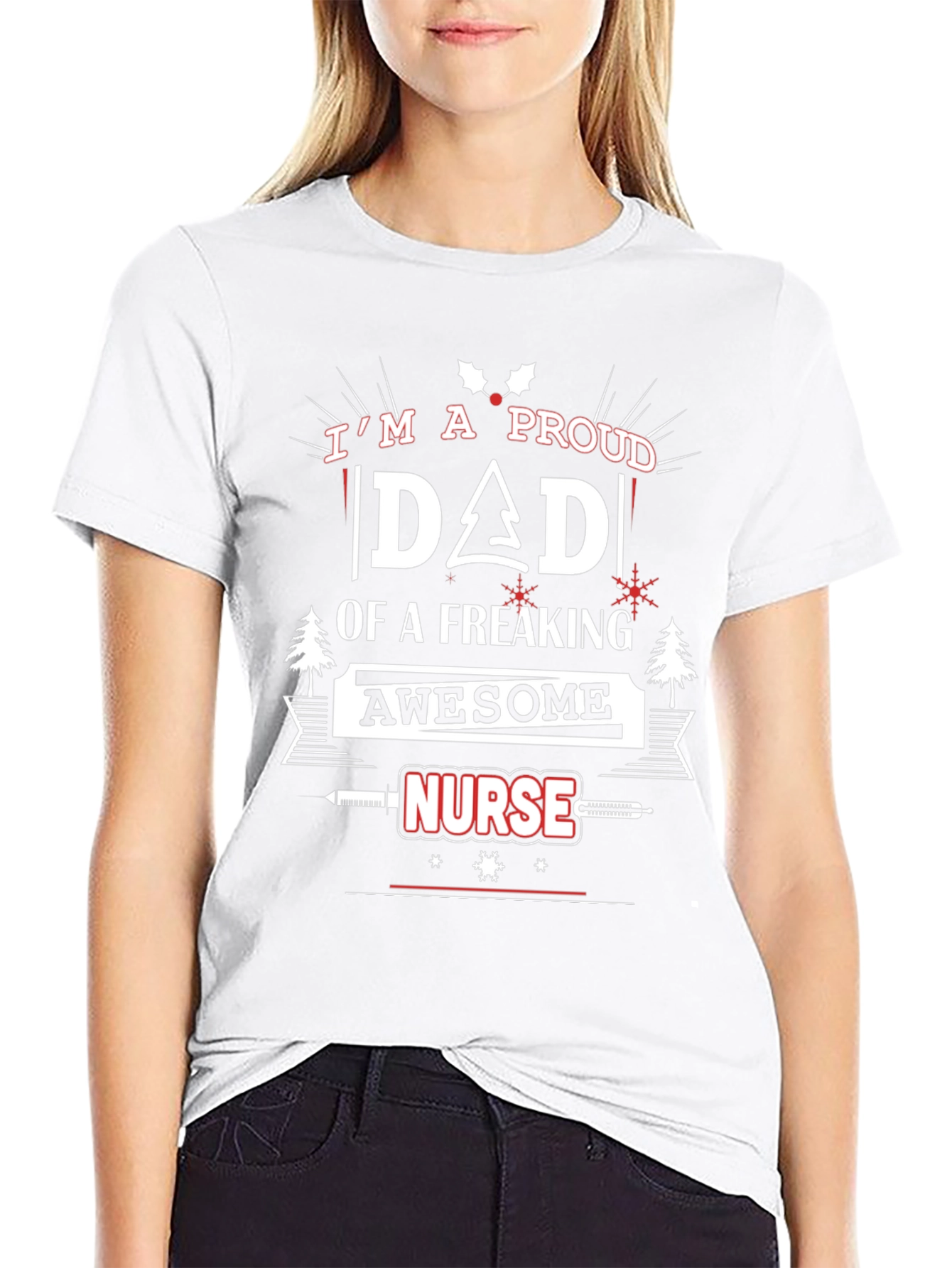 Proud Dad of an Awesome Nurse T-Shirt