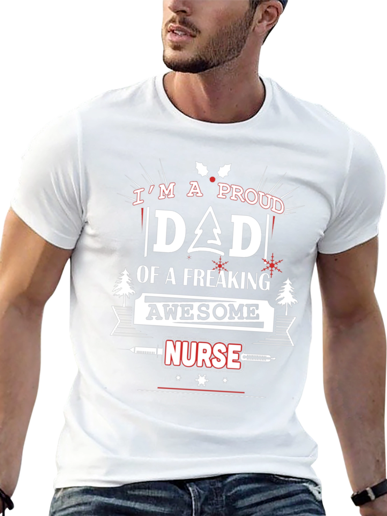 Proud Dad of an Awesome Nurse T-Shirt