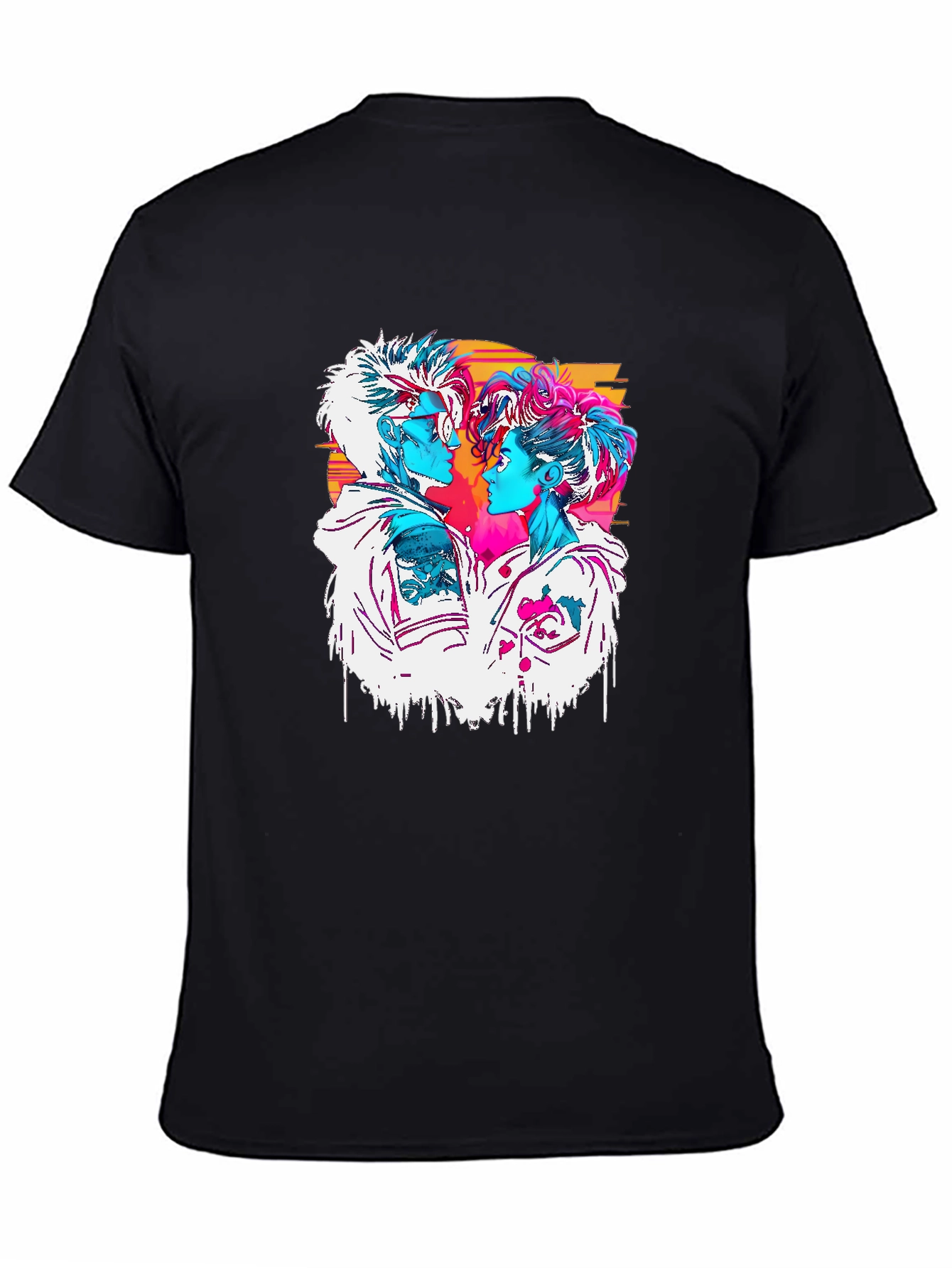 Retro Couple Graphic Tee