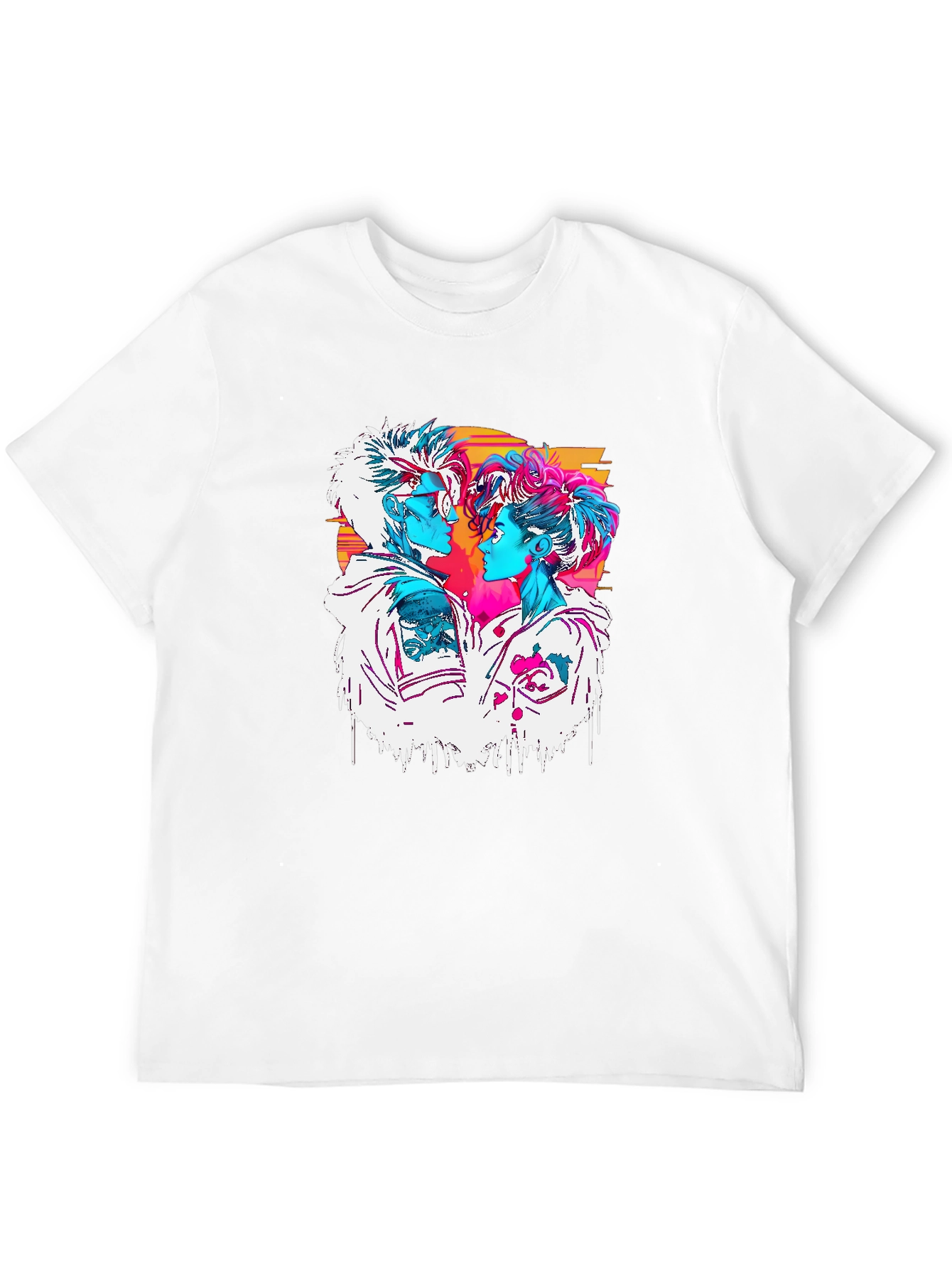 Retro Couple Graphic Tee
