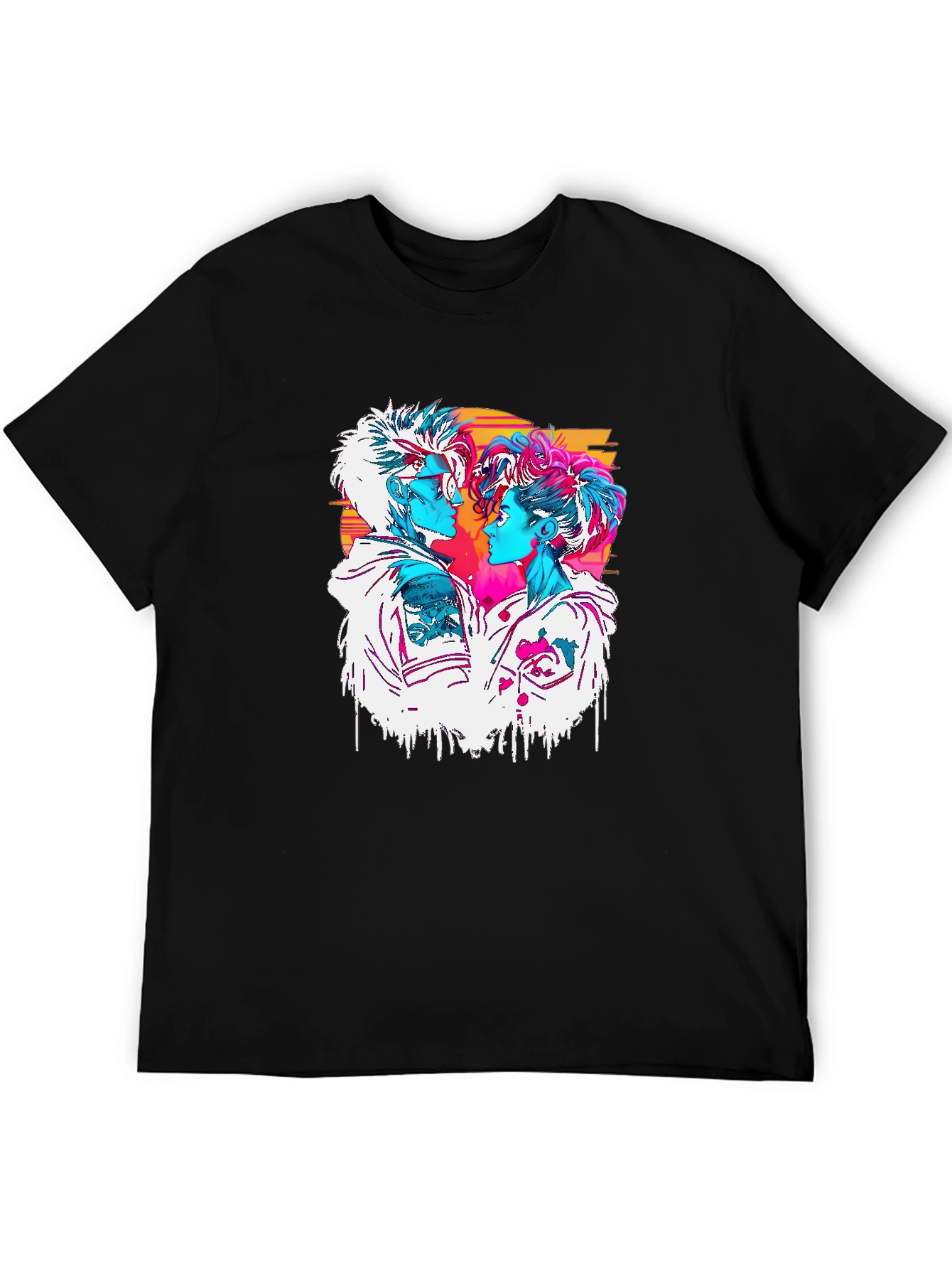 Retro Couple Graphic Tee