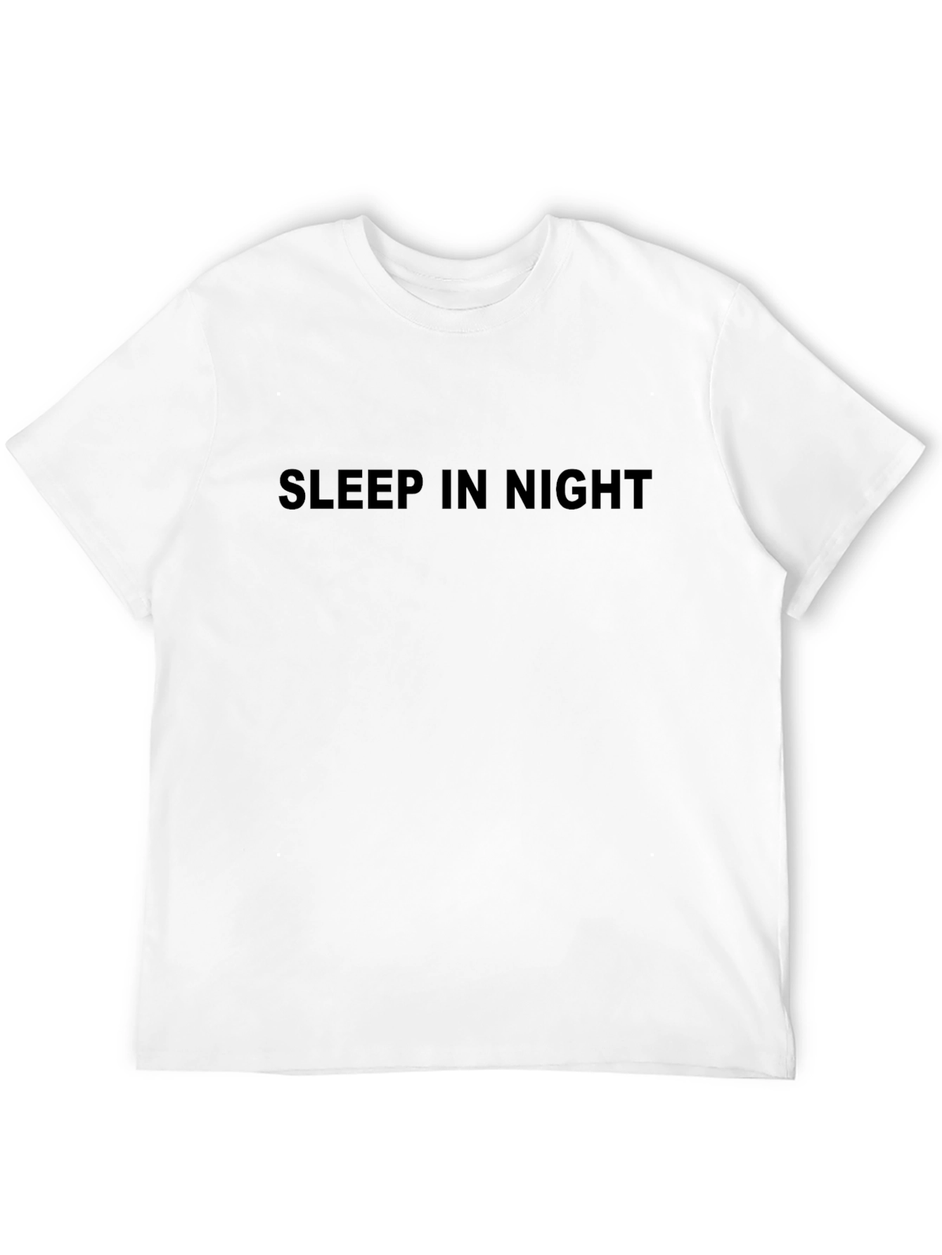 Sleep In Night Black T-Shirt