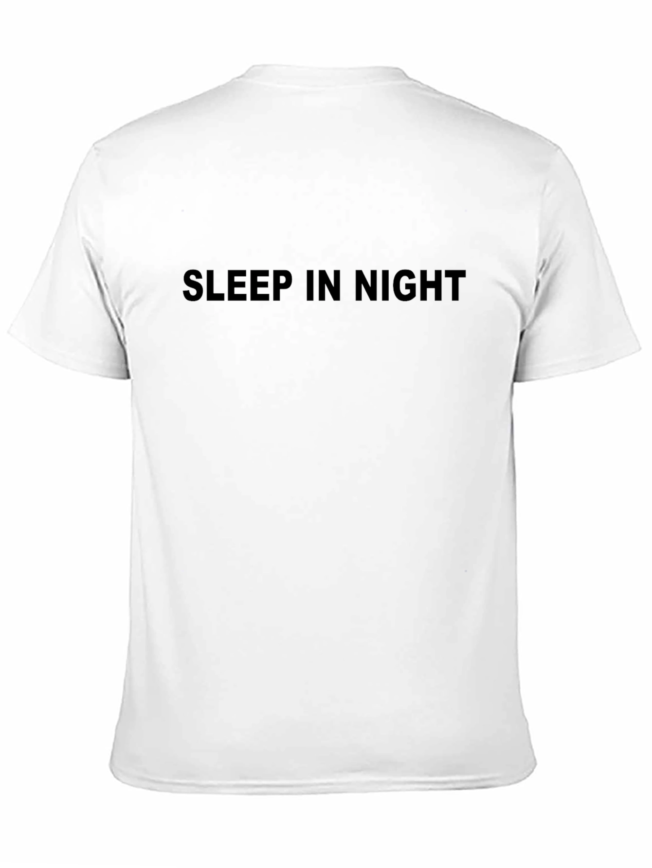 Sleep In Night Black T-Shirt