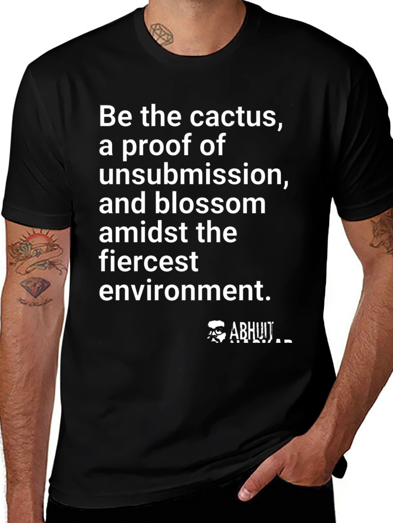 Cactus Blossom Graphic Tee - Fierce Environment