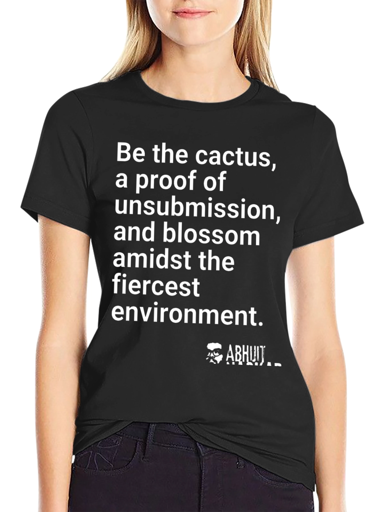 Cactus Blossom Graphic Tee - Fierce Environment