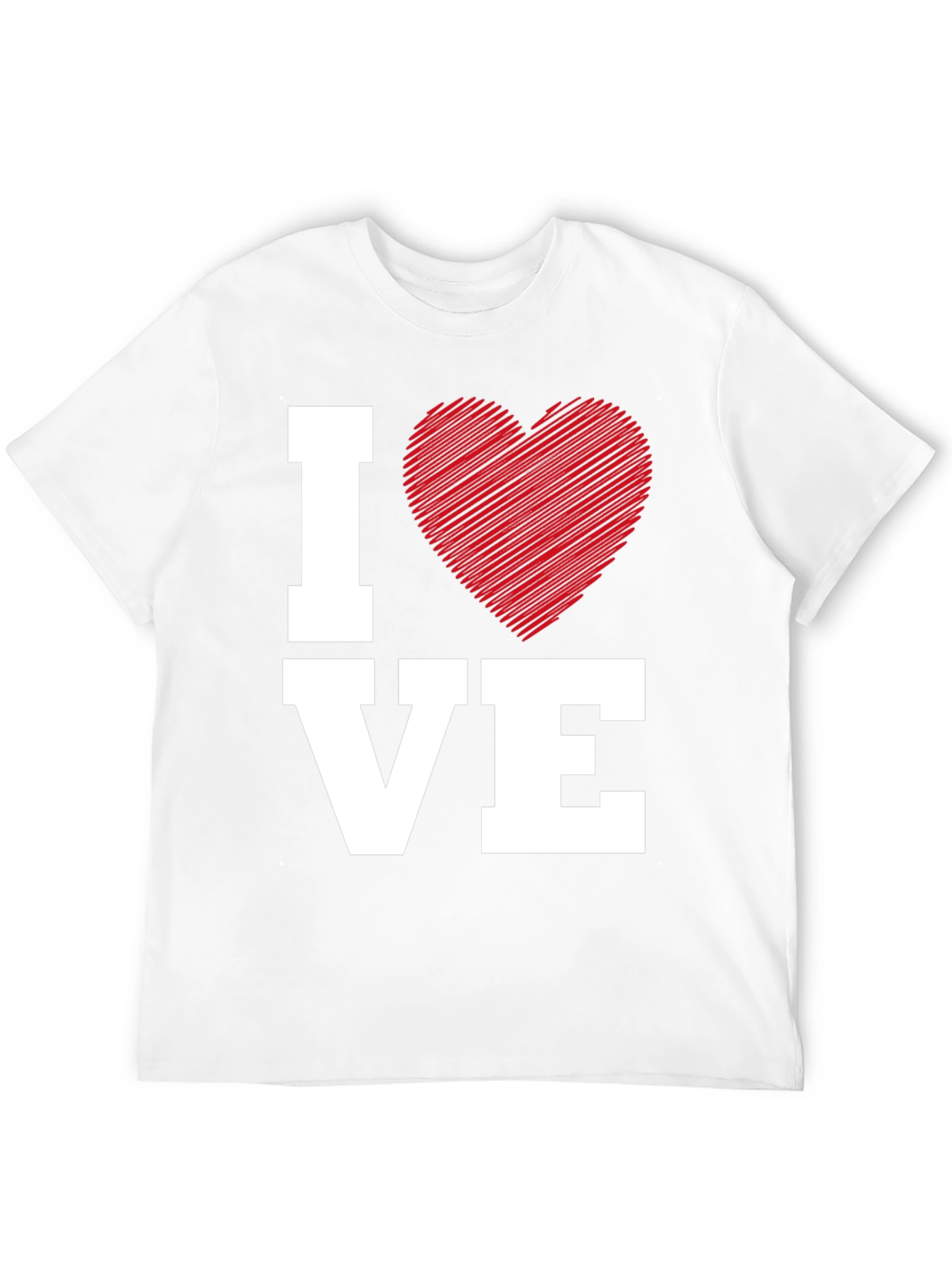 I Heart VE Black Graphic Tee - Love Expression