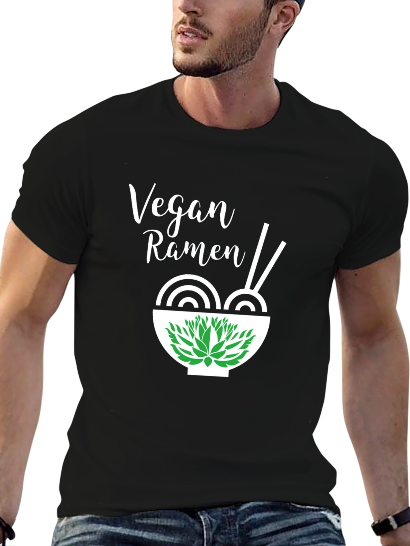 Vegan Ramen T-Shirt - Stylish Vegetarian Apparel