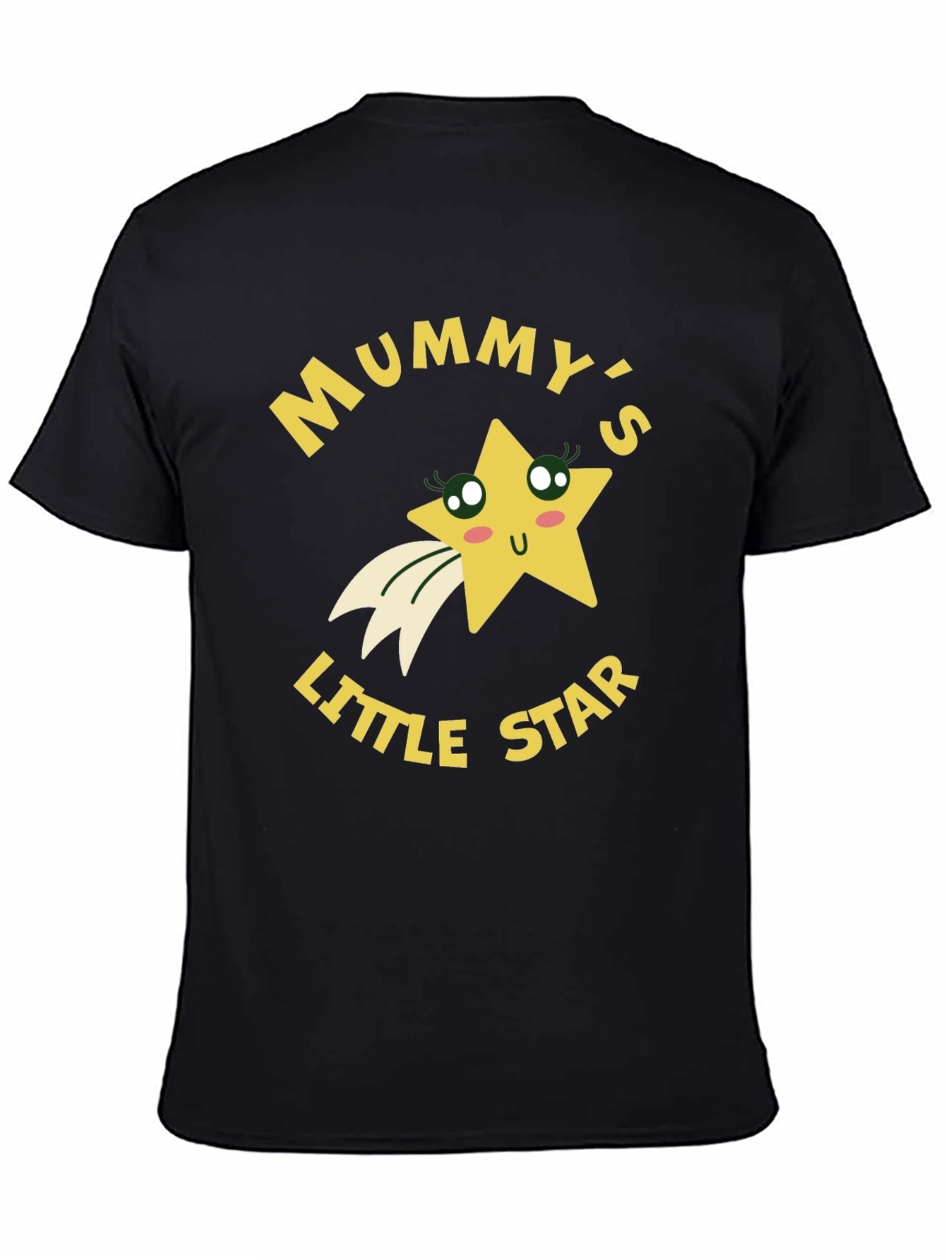 Mummys Little Star Black T-Shirt