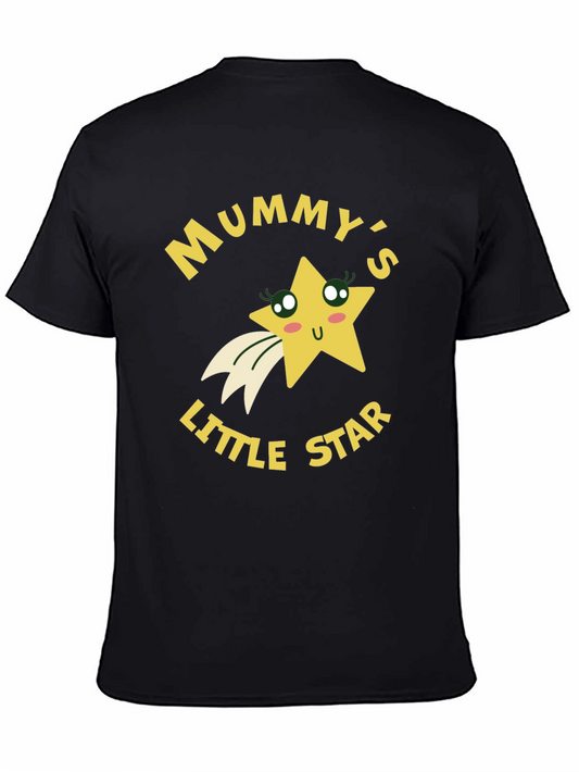 Mummys Little Star Black T-Shirt
