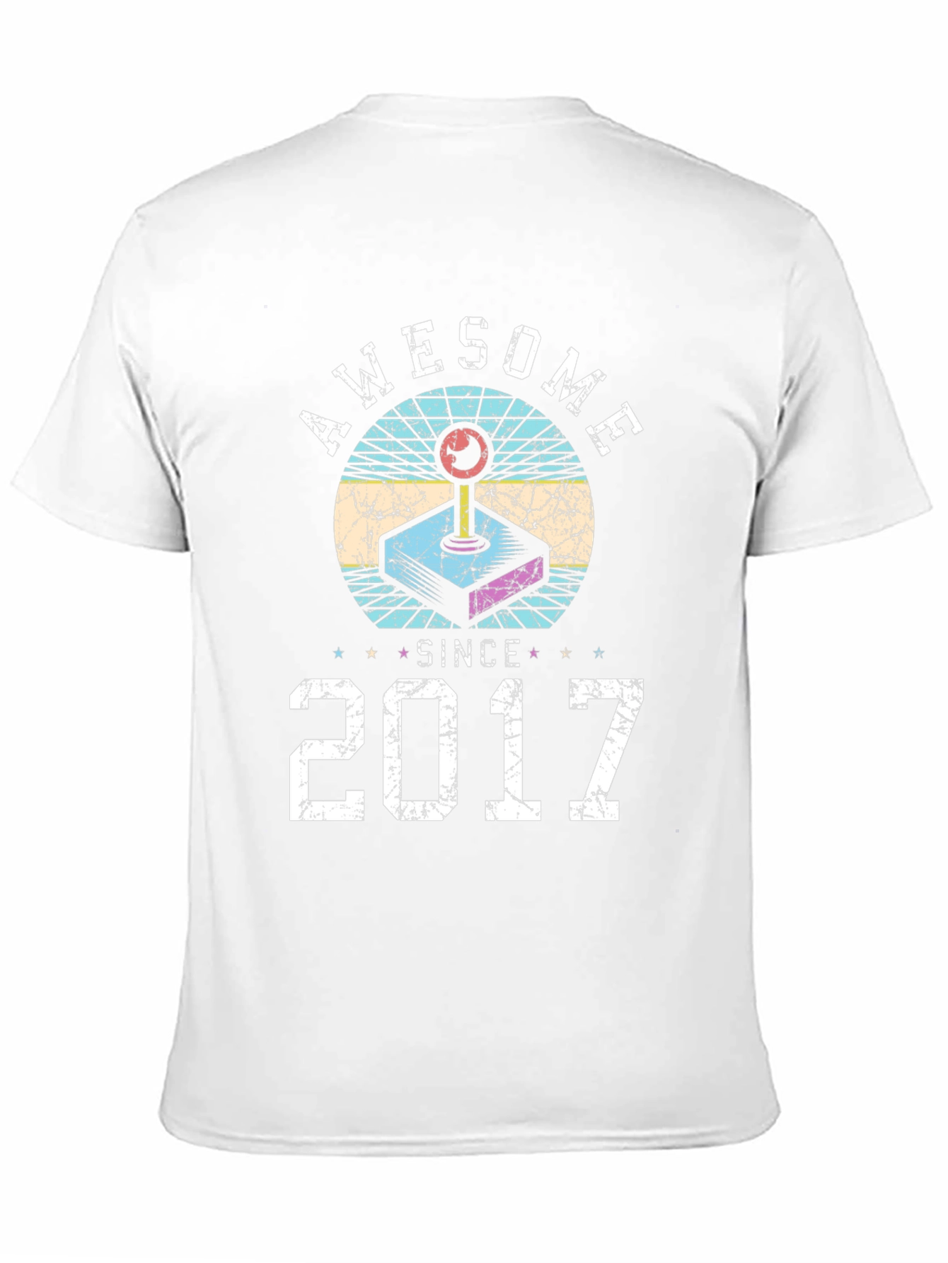 Awesome Since 2017 Retro Gaming T-Shirt