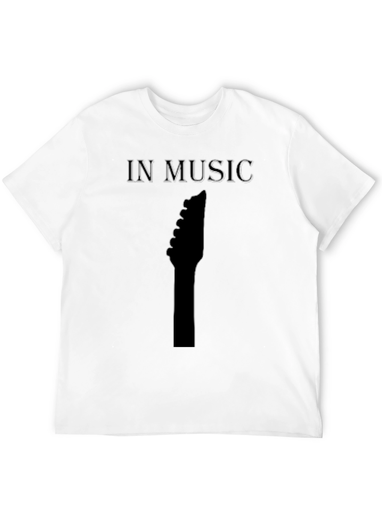 Guitar Lover Black T-Shirt