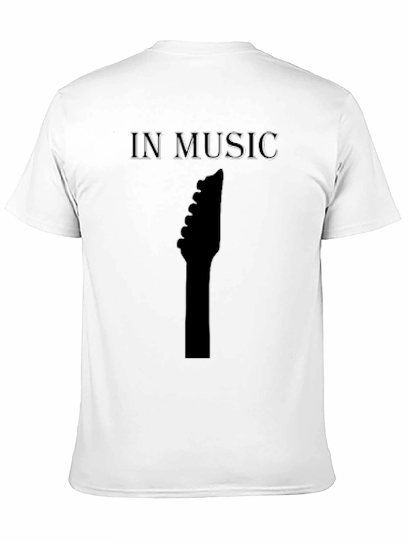Guitar Lover Black T-Shirt