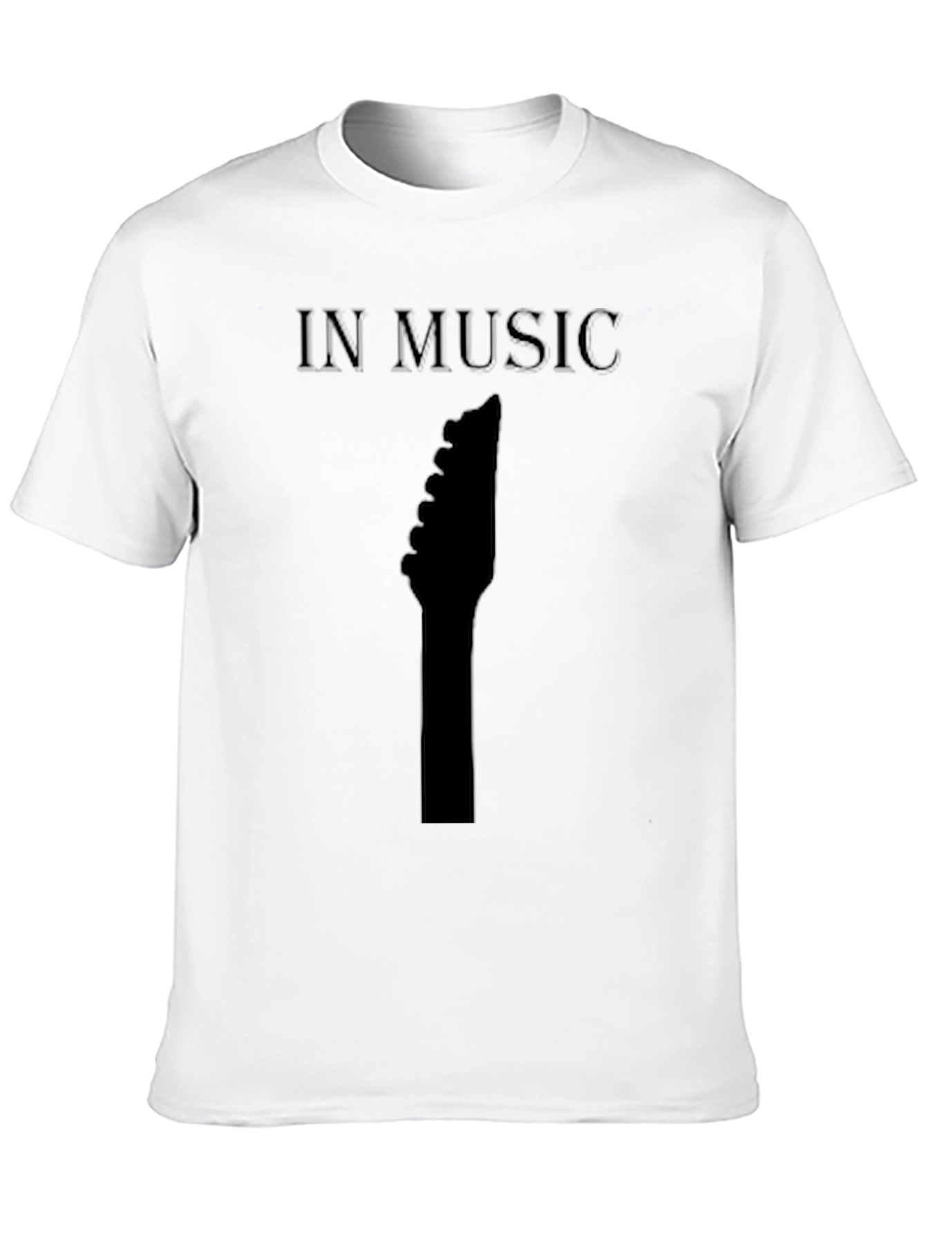 Guitar Lover Black T-Shirt