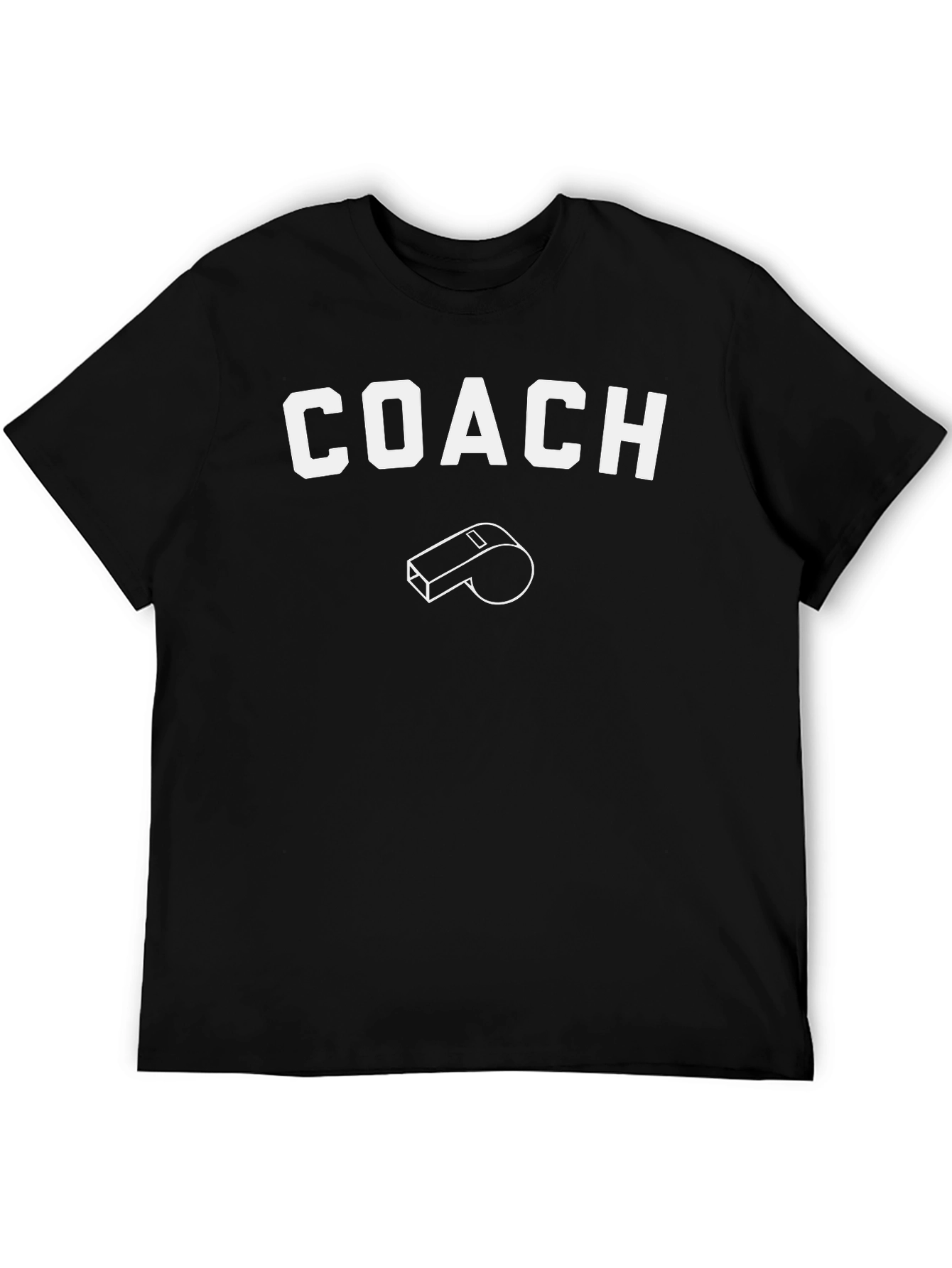 Coach Whistle Graphic T-Shirt