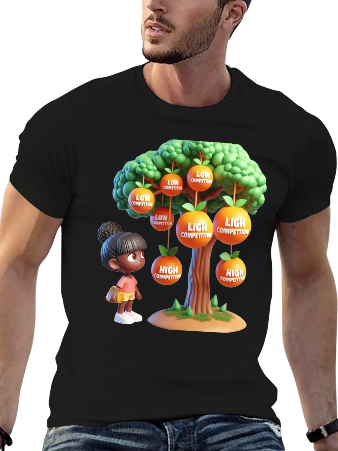Competition Tree Graphic Tee