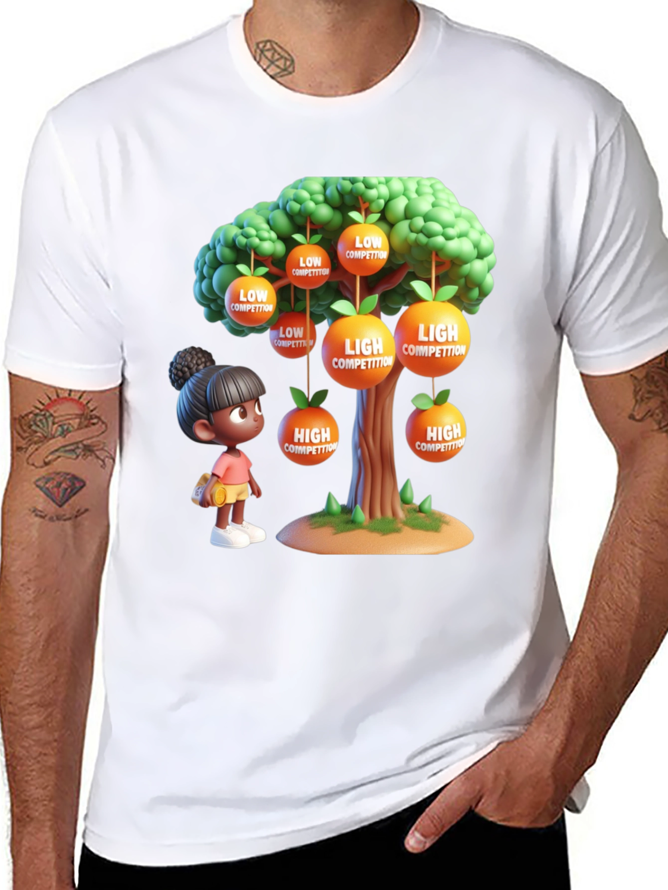 Competition Tree Graphic Tee