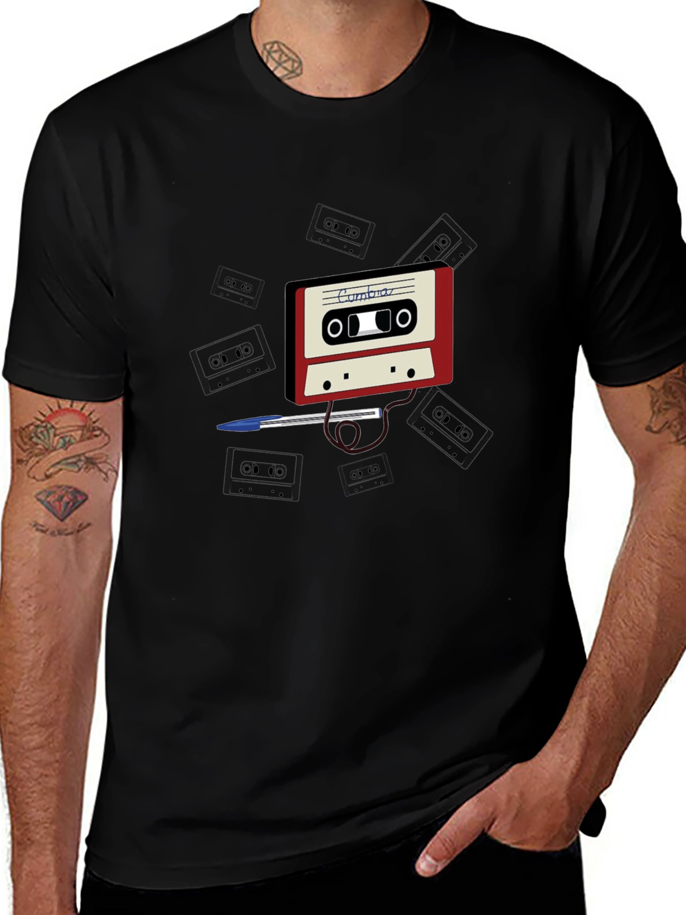 Retro Cassette Tape T-Shirt