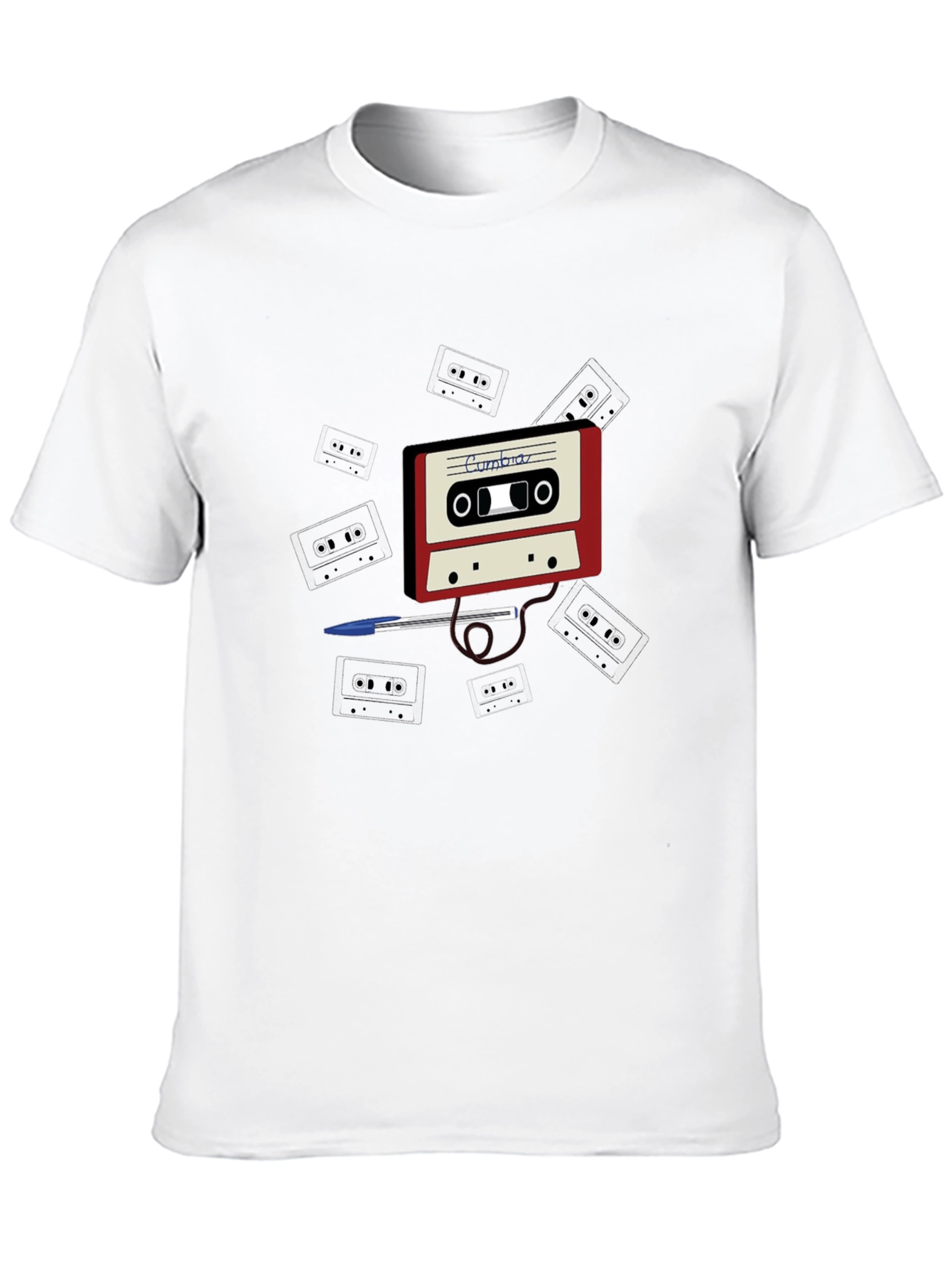 Retro Cassette Tape T-Shirt