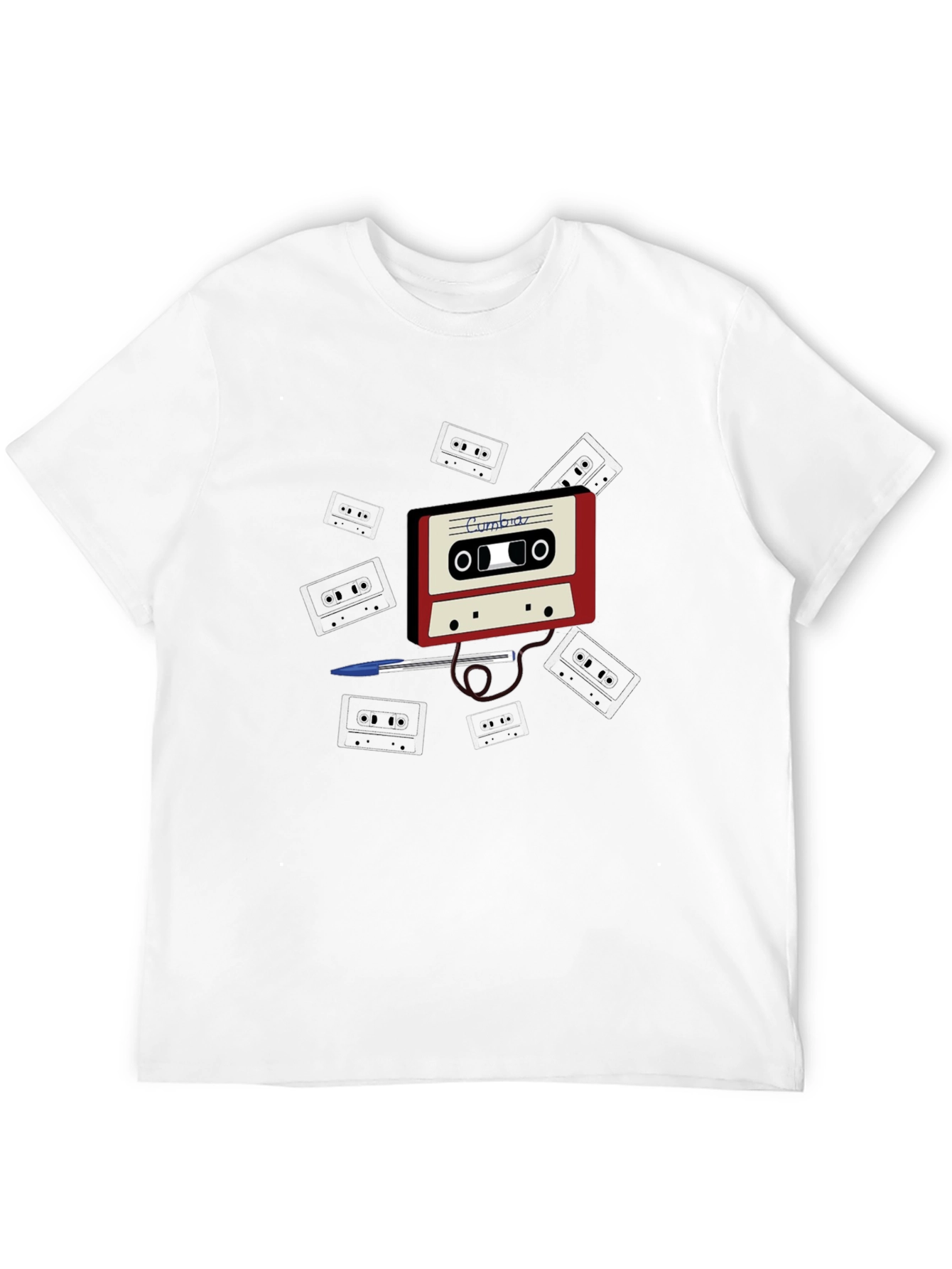 Retro Cassette Tape T-Shirt