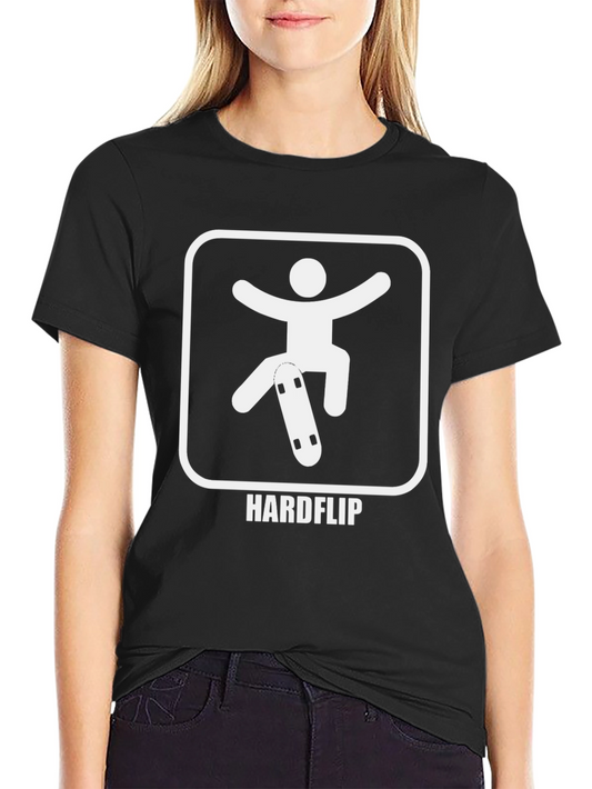 Hardflip Skateboarder Graphic Tee - Black Cotton T-Shirt